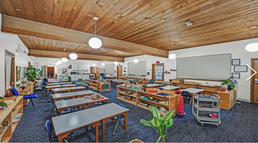 Classroom interior